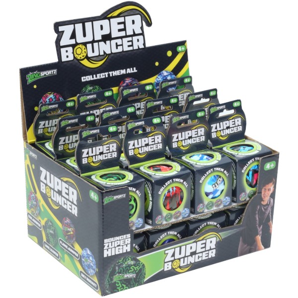 Фото - Игровой мяч Zing Zuper Bouncer, в ассортименте (ZS160)